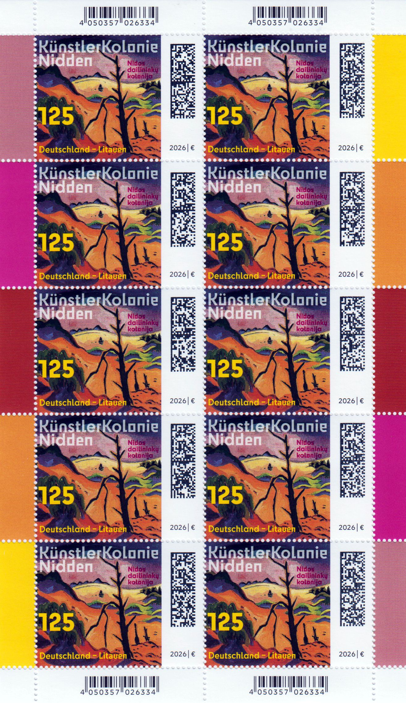 Künsterkolonie Nidden 2026, Litauen, GA