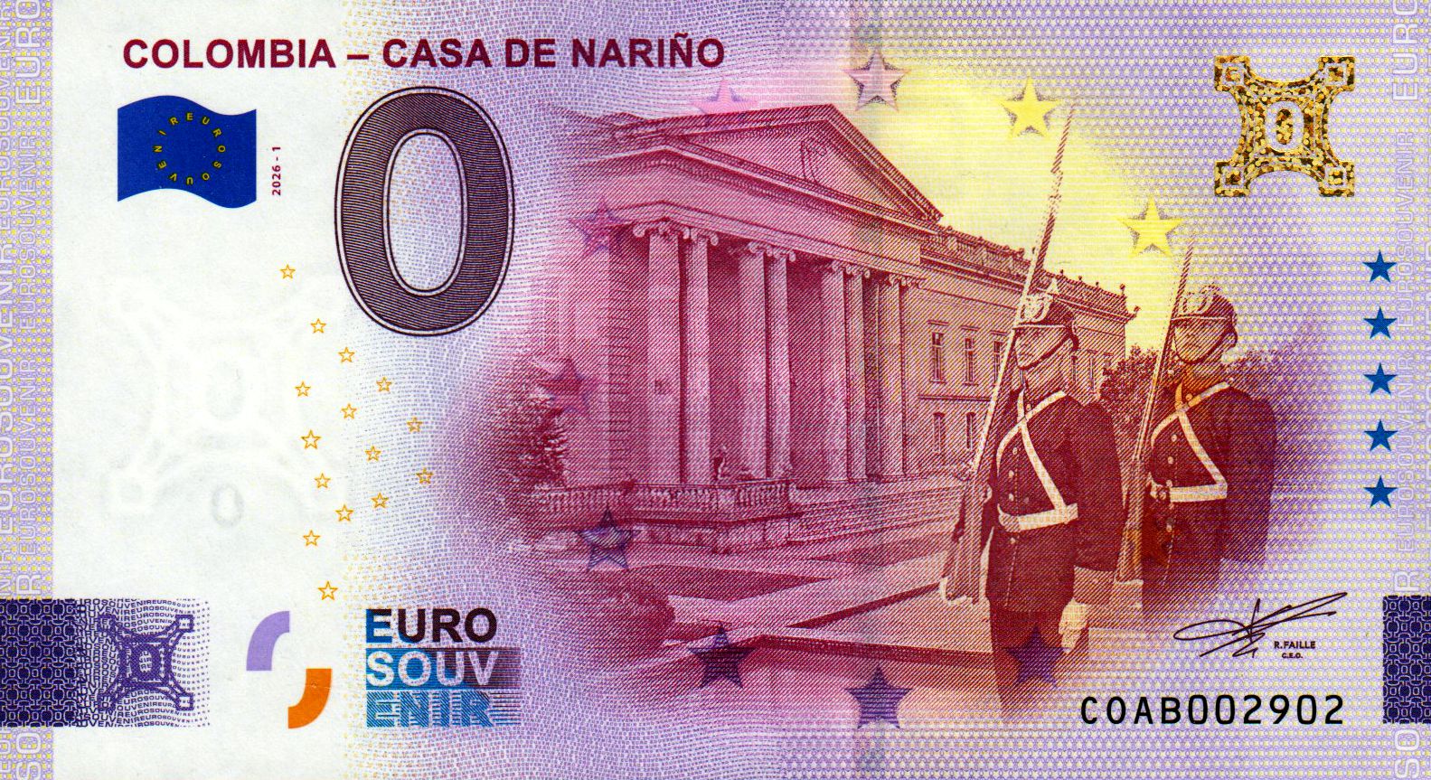 Colombia - Casa de Narino 2026-1 Gold