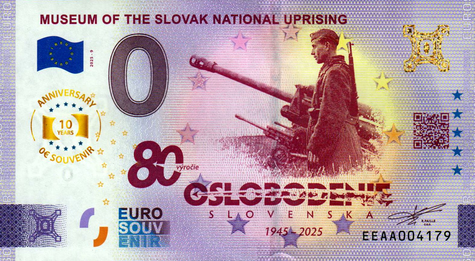 Museum of the Slovak National Uprising - 80 vyrocie Oslobodenie 2025-9 Anniversary