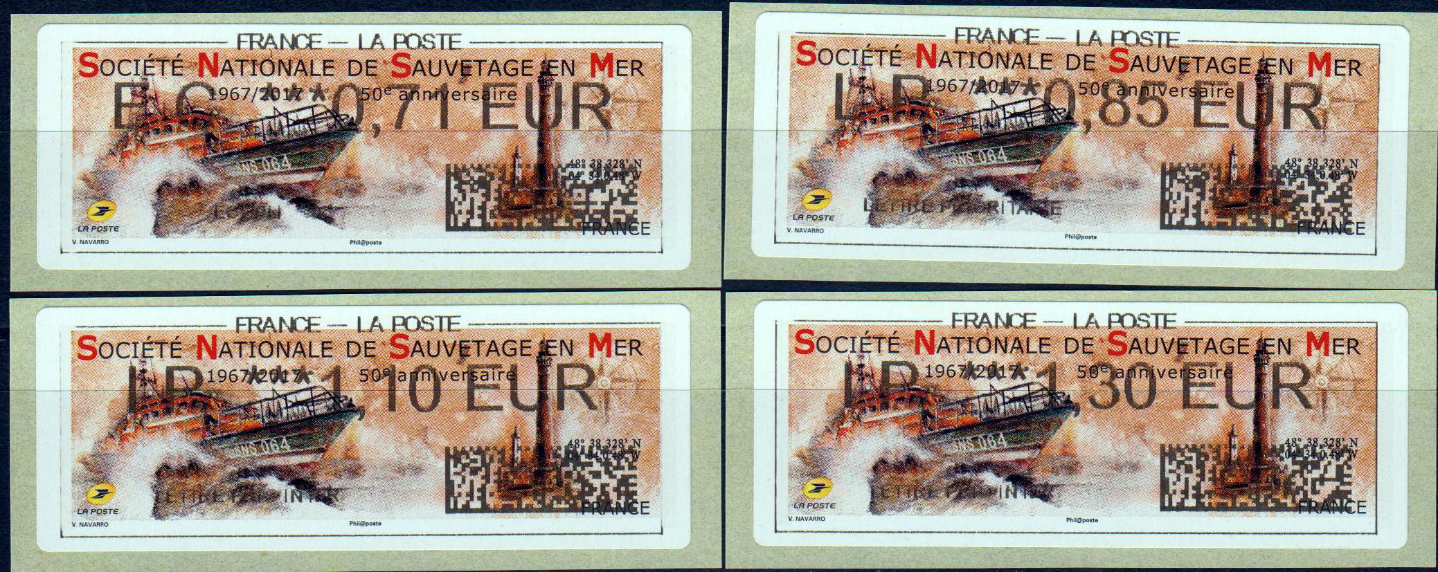 Seenotrettung, Schiff, 2-D Code (FR170605)