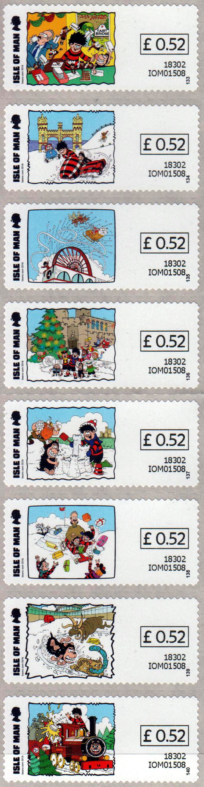 80 Jahre Beano, Comic, Weihnachten 2018, aus aCon-Drucker (8 x 52) (IM-18601)