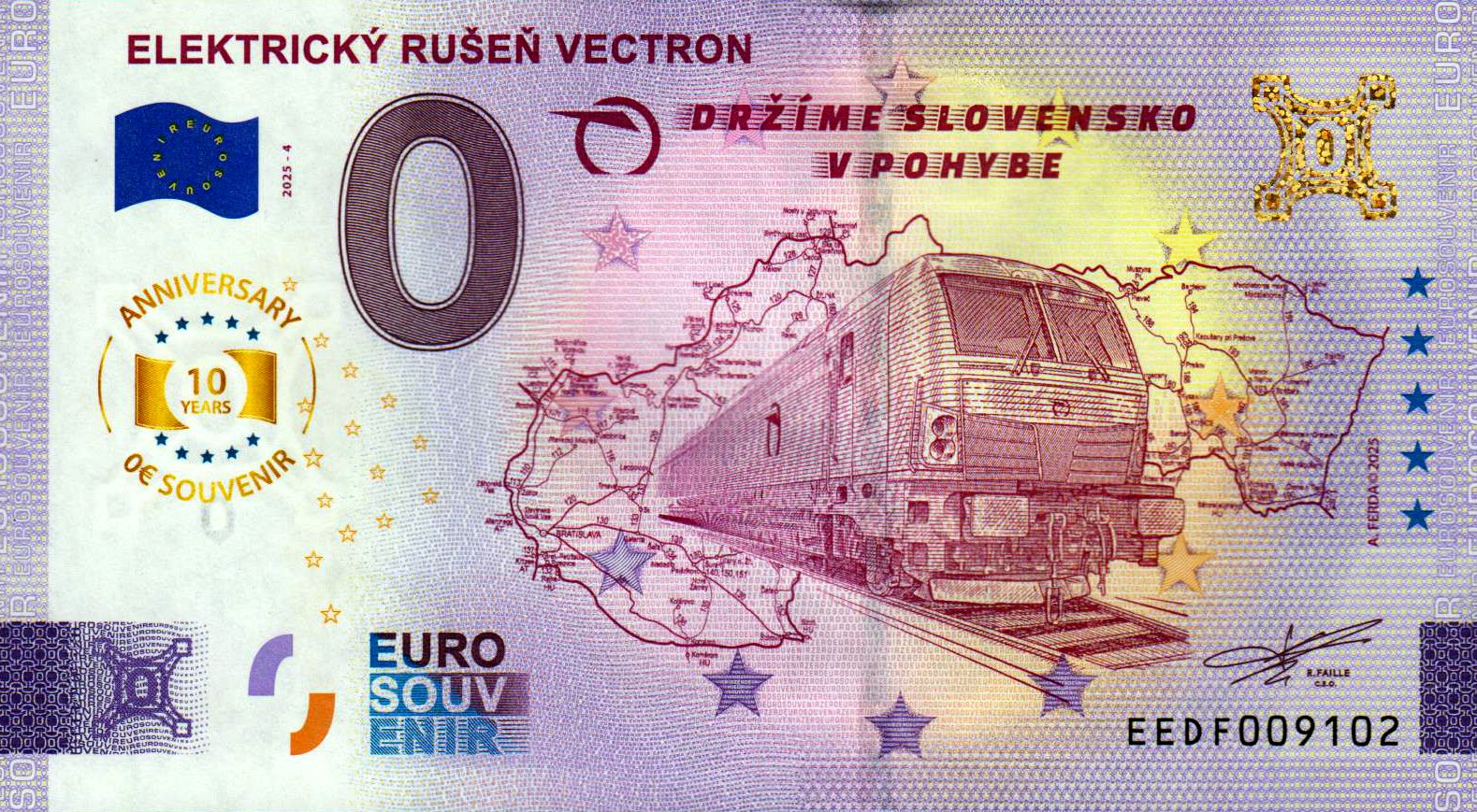 Elektricky Rusen Vectron 2025-4 Anniversary