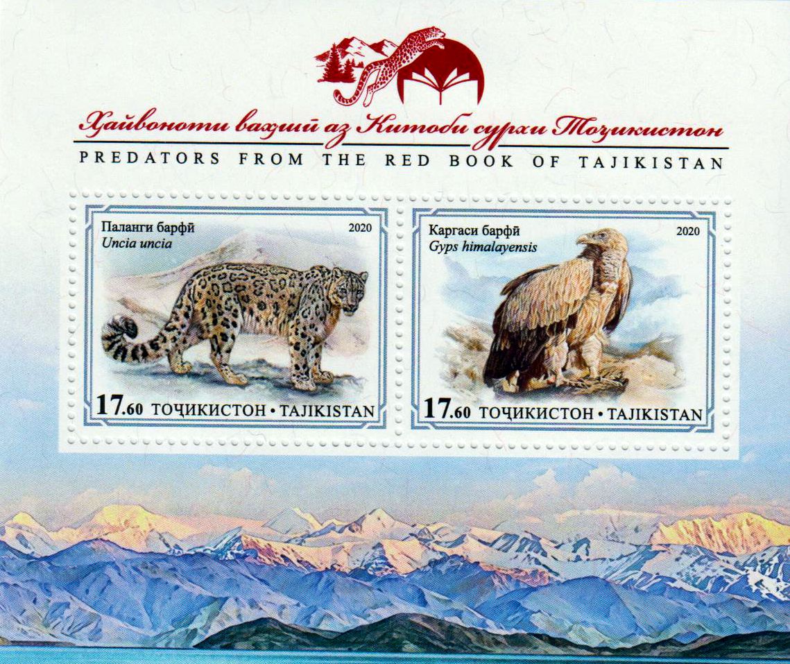 Beutegreifer im Roten Buch gefährdeter Tierarten, Leopard, Geier 2020