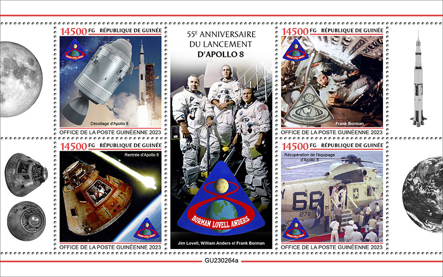 55 Jahre Apollo 8 Mission 2023