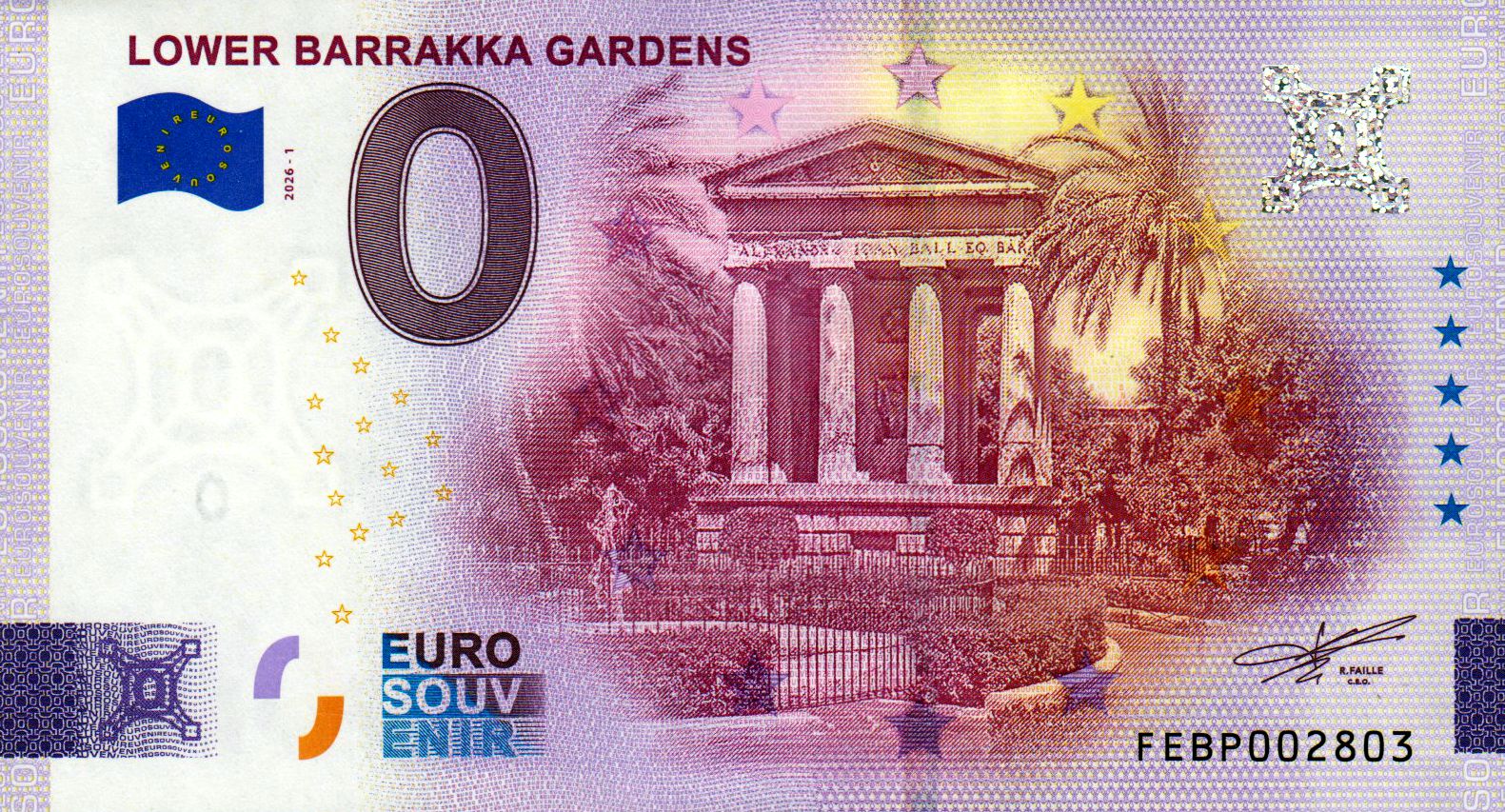 Lower Barrakka Gardens 2026-1 Silber