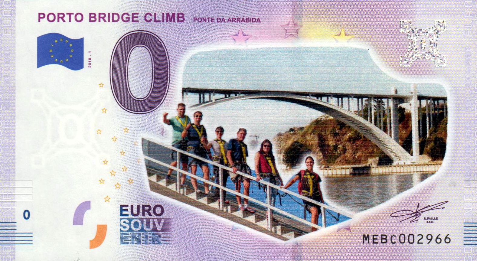 Porto Bridge Climb 2018-1, coloriert
