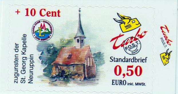 Spendenmarke St. Georgs Kapelle sk 2011