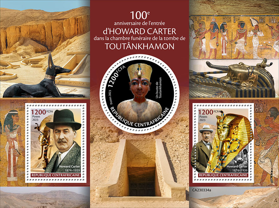 Howard Carter 2023, Entdeckung des Grabs von Tutankhamun