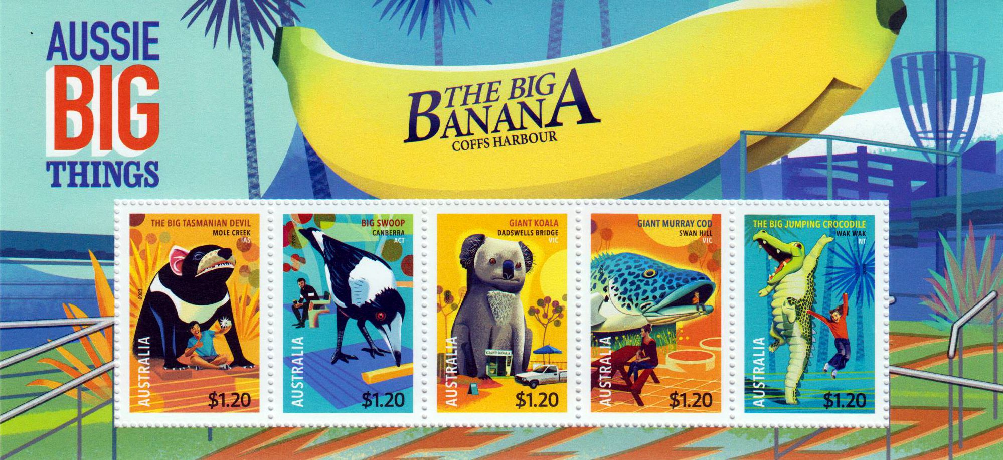 Block: Statuen Big Things 2023, Tiere