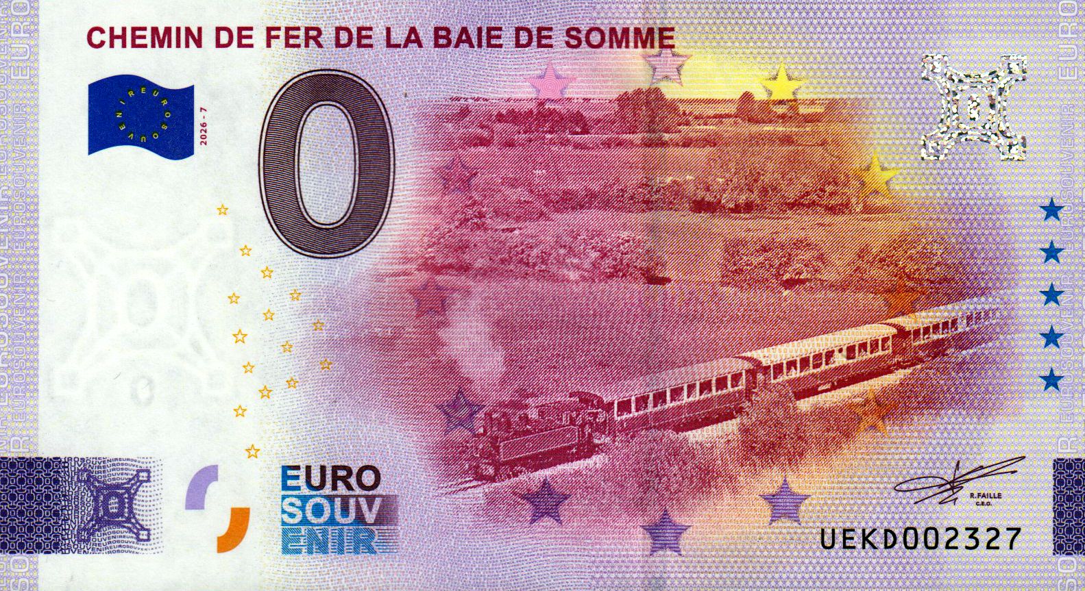 Chemin de Fer de la Baie de Somme 2026-7, Silber