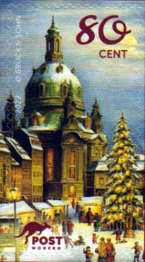 Weihnachten an der Dresdner Frauen- kirche 2022, Brück u. Sohn