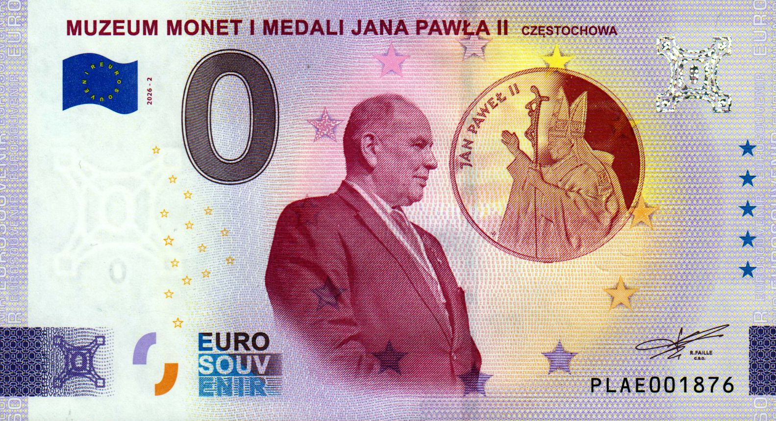 Muzeum Monet i Medali Jana Pawla II 2026-2 Silber